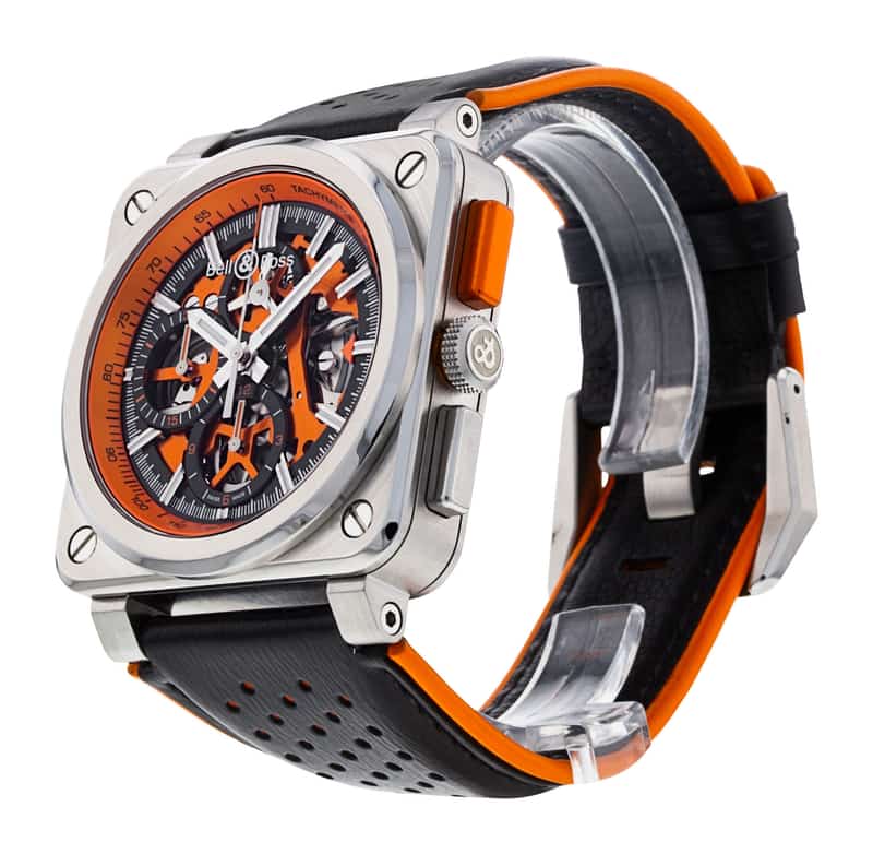 Bell and Ross BR03-94 Chronograph BR0394-SC-ORA/SCA